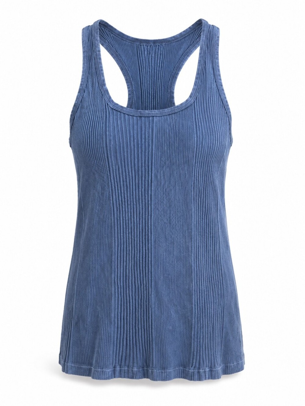 Aeri soft, feminine tank with pretty textured detailing and flatrering